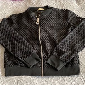 Black Cropped Jacket